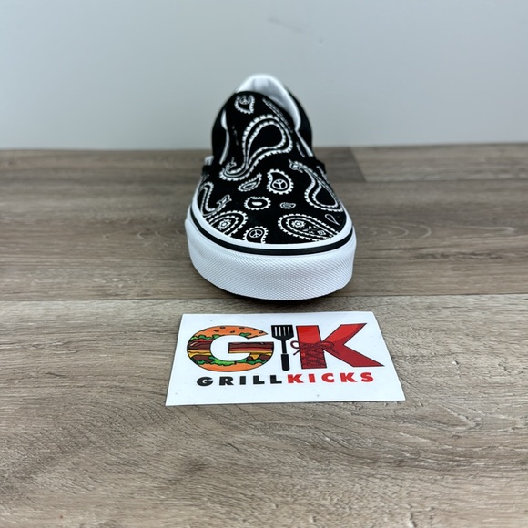 Vans WMNS Classic Slip On Peace Paisley Black/True White - Picture 4 of 5